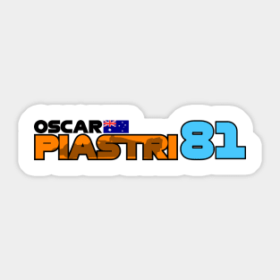 Oscar Piastri '23 Sticker